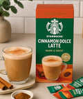 Starbucks Cinnamon Dolce Latte x5 Premium Instant Coffee Pack of 6 (Total 30 Sachets) Warm & Sweet Flavor