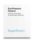 Supersmart Eye Pressure Control with Bilberry Extract Standardized to 36 Anthocyanins Natural Eye Health Anti Aging Supplement NonGMO Gluten Free 30 Vegetarian Capsules
