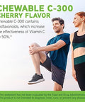 Davinci Labs Chewable C300 Vitamin C Supplement To Support Immune Health Cholesterol And Collagen Production With Vitamin C Pectin And More Gluten Cherry Flavor 90 Vegetarian Tablets