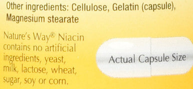 Nature's Way Niacin 100Mg 100 Caps