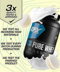 Efx Sports Training Ground Pure Whey Protein Powderfast Digesting Isolate & Concentratemuscle Growth & Recovery24G Protein32 Servings (Vanilla)