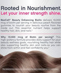Neocell Biotin 10000Mcg Gummies 72 Count Beauty Enhancing Supplement Hair Skin And Nails Peach Flavor