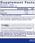 Pure Encapsulations Lutein/Zeaxanthin 120 vcaps