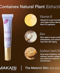 Makari Retinol Eye Cream - Collagen Boosting Formula For Fine Lines & Wrinkles Rice Water, Soybean Seed Oil, Vitamin E Reduce Puffiness, Firm Skin