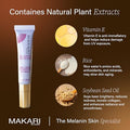 Makari Retinol Eye Cream - Collagen Boosting Formula For Fine Lines & Wrinkles Rice Water, Soybean Seed Oil, Vitamin E Reduce Puffiness, Firm Skin