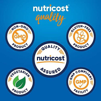 Nutricost Calcium Lactate 2100Mg 180 Capsules Vegan Nongmo And Gluten 60 Servings