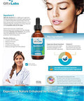Qrxlabs Pure Plant-Based Squalane Oil With Vitamin E (2 Oz) - Organic Ecocert/Usda Squalane From Sugarcane - Moisturizer For Face Body Skin & Hair