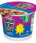 Kellogg's Raisin Bran Crunch Breakfast Cereal, Good Source of Fiber, Large Size, 19.7 oz