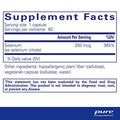 Pure Encapsulations Selenium citrate 200 mcg 60 vcaps