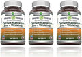 Amazing Formulas Calcium Magnesium Zinc + D3 Supplement 150 Tablets Non-Gmo Gluten- Made In Usa