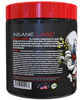 Insane Labz Psychotic High Stimulant Pre Workout Powder Extreme Lasting Energy Focus And Endurance With Beta Alanine Creatine Monohydrate Dmae 35 Srvgs (Apple)