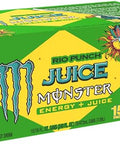 Monster Energy Juice Rio Punch, Energy Drink, 16 Ounce | Energy + Juice, Pack of 15