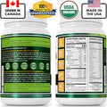 Folona Solo Organic Pea Protein Isolate Low In Sodium Canada Grown