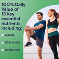 One A Day Energy Daily Essentials Multivitamin Energy Supplement to Support Mental Alertness and Immune Health with Vitamins A C D E Zinc and Caffeine 120 Count