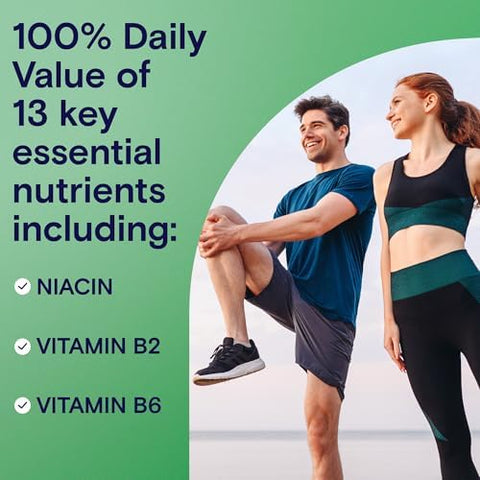 One A Day Energy Daily Essentials Multivitamin Energy Supplement to Support Mental Alertness and Immune Health with Vitamins A C D E Zinc and Caffeine 120 Count
