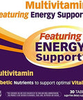 NatureS Way Alpha Betic Diabetic Multivitamin For Daily Nutritional Support With BVitamins For Energy Metabolism Support Alpha Lipoic Acid Taurine Lutein 30 Tablets