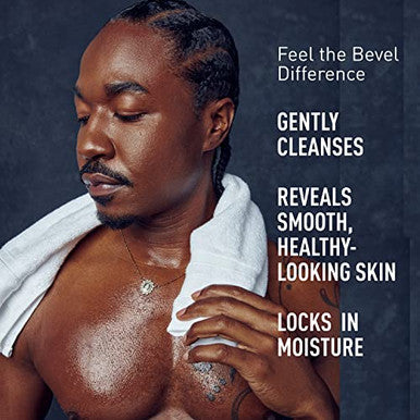 Bevel Moisturizing Body Wash For Men - Supreme Oak Scent With Shea Butter Vitamin B And Coconut Oil 16 Oz (Packaging May Vary)
