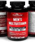 Divine Bounty Mens Multivitamin Ã¢â‚¬â€œ Daily Multivitamin For Men With Vitamin A C D E K B Complex, Calcium, Magnesium, Selenium, Zinc Plus Heart, Brain, Immune, And Men'S Multivitamins Ã¢â‚¬â€œ 90 Vegetarian Capsules