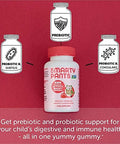 Smartypants Teen Guy Multivitamin Gummies: Omega 3 Fish Oil (Epa/Dha), Vitamin D3, C, Vitamin B12, B6, Vitamin A, K & Zinc, Gluten Free, Three Fruit Flavors, 120 Count (30 Day Supply)