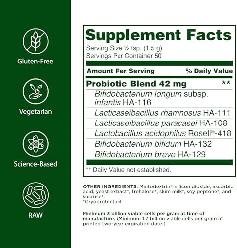 Flora Toddler'S Probiotic Supports Digestive Health Daily Probiotic Powder For Children Ages 1"3 Includes Bifidobacterium Infantis Vegetarian & Gluten Keep Chilled 2.64 Oz.
