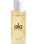 Alo Head-to-Toe Glow Oil | Glow-Boosting Natural Dry Body Oil | Jojoba, Amla, Aloe & Vitamin E | Hydrates & Nourishes Skin | Citrus Scent | 3.2 Oz