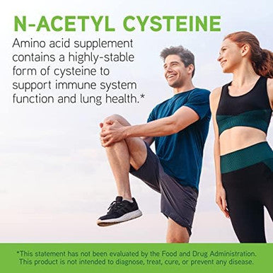 Davinci Laboratories Nacetyl Cysteine 500 Mg An Amino Acid Supplement To Support Immune System Function And Lung Health Vegetarian Gluten 90 Capsules