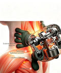 Dybyss Bionic Hand Neck And Shoulder Massager With Heat Shiatsu Kneading Trapezius Muscle Massager Cordless Portable Full Body Massage Device For Office Workers & Parents
