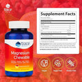 Trace Minerals Magnesium Chewable Supplement Promotes Calm Focus and Muscle Relaxation Supports Optimal Sleep and Digestion Sugar Free Raspberry Lemon 120 ct 30 Servings