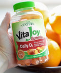 21St Century Vitajoy Daily Vitamin D3 50 Mcg (2000 Iu) Gummies Peach 120 Count