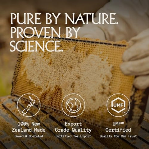 1839 Triple-ChurnedÃƒÂ¢Ã¢â‚¬Å¾Ã‚Â¢ Raw MÃƒâ€žÃ‚Ânuka Honey UMF 20+ | MGO 850+ | Silky Texture | 100% New Zealand Origin | 250g