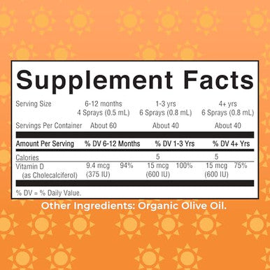 Maryruth's Organics Vitamin D Usda Organic 30 Servings