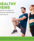 Davinci Labs Healthy Veins Dietary Supplement To Support Vascular Health And Proper Structure Of Leg Veins With Vitamin C Diosmin And More Gluten 60 Vegetable Capsules
