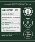 Carbon Sweeteners PreBiotic Stevia Powder Sweetener Packets with 2000mg of Inulin Per Packet Good Source of Daily Prebiotics That Supports Improved Gut Health 30 Count (Pack of 1)