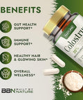 Built By Nature Colostrum Supplement 120 Capsules 1000Mg