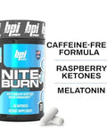 Bpi Sports Nite Burn ÃƒÂ¢Ã¢â€šÂ¬Ã¢â‚¬Å“ Nighttime Fat Burner & Sleep Support ÃƒÂ¢Ã¢â€šÂ¬Ã¢â‚¬Å“ Keto-Friendly ÃƒÂ¢Ã¢â€šÂ¬Ã¢â‚¬Å“ Weight Loss, Burn Fat, Relaxation, Boost Metabolism ÃƒÂ¢Ã¢â€šÂ¬Ã¢â‚¬Å“ 30 Servings ÃƒÂ¢Ã¢â€šÂ¬Ã¢â‚¬Å“ 640Mg, Capsule