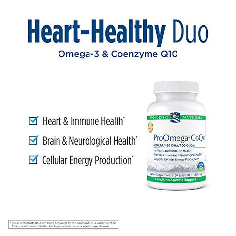 Nordic Naturals Proomega Coq10 1000Mg 60 Softgels