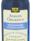 Avalon Organics Pack of 2 x Conditioner - Organic Biotin-B Complex - 32 oz