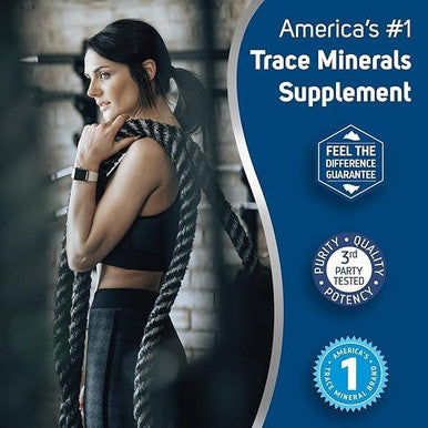 Trace Minerals Ionic Zinc 50 Mg - Dietary Supplement With Zinc, Magnesium & Chloride - Support Healthy Digestion & Immune Function - Zinc For Skin & Brain Health - 2 Fl Oz (About 48 Servings)