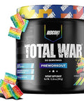 Redcon1 Total War Preworkout - Contains 320Mg Of Caffeine From Green Tea Juniper & Beta Alanine - Pre Work Out With Amino Acids To Increase Pump Energy Endurance (Rainbow Candy 30 Servings)