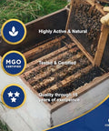 Cosana Manuka Honey 50+ MGO - 250g - Multifloral - Bottled, sealed and certified in New Zealand