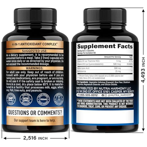 Nutraharmony Nac & Alpha Lipoic Acid Capsules