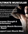 Finaflex Pure Bcaa 2:1:1 Watermelon 9.7 Oz Promotes Strength Recovery & Performance With 2:1:1 Ratio Of Leucine Isoleucine & Valine + Vitamin C 30 Servings