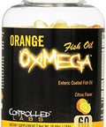 CONTROLLED LABS Overall Health Bundle 45 Servings Orange Triad 120 Count Orange Oximega Fish Oil Muscle Building and Recovery Supplement for Men and Women