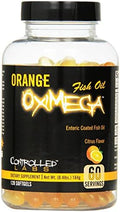CONTROLLED LABS Overall Health Bundle 45 Servings Orange Triad 120 Count Orange Oximega Fish Oil Muscle Building and Recovery Supplement for Men and Women