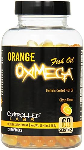 CONTROLLED LABS Overall Health Bundle 45 Servings Orange Triad 120 Count Orange Oximega Fish Oil Muscle Building and Recovery Supplement for Men and Women