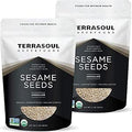 McCabe Organic Roasted Sesame - Sesame Seeds Roasted | Rich with Fiber & Minerals | USDA and CCOF Certified | Packed in USA | 18oz