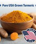 American Biosciences Pure Usa Grown Premium Turmeric Curcumin With Bioperine 1500Mg 95% Standardized Curcuminoids & Black Pepper Extract For Enhanced Absorption Natural Joint Support 90 Capsules