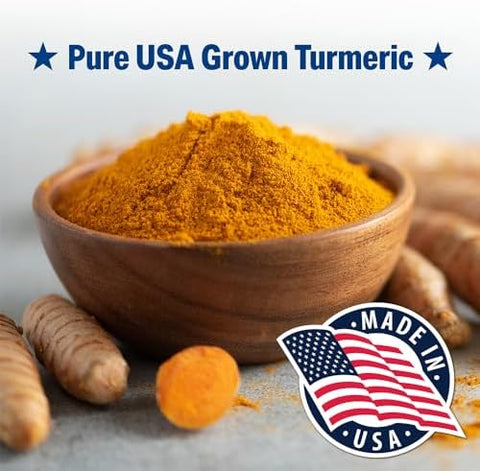 American Biosciences Pure Usa Grown Premium Turmeric Curcumin With Bioperine 1500Mg 95% Standardized Curcuminoids & Black Pepper Extract For Enhanced Absorption Natural Joint Support 90 Capsules