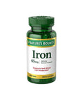 Nature's Bounty Iron 65 mg Tablets 100 Tablets