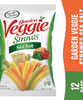 Sensible Portions Veggie Straws Sea Salt Flavor GlutenFree Chips 7 Ounce Bag 12Pack